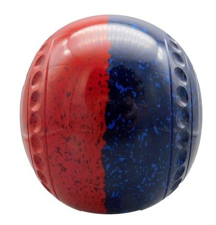 ACE 50/50 (HALF DBLUE BLUE AND HALF CHERRY RED) SIZE 1 HEAVY PROGRIP (E47)
