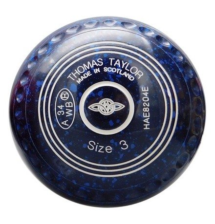ACE 50/50 (HALF DBLUE BLUE AND HALF CHERRY RED) SIZE 3 HEAVY PROGRIP (E41)