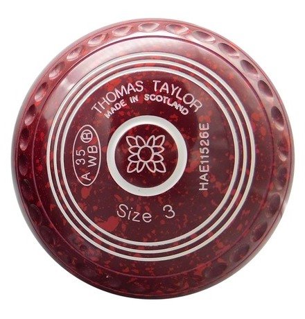 ACE MAROON/RED SIZE 3 HEAVY PROGRIP (D6)