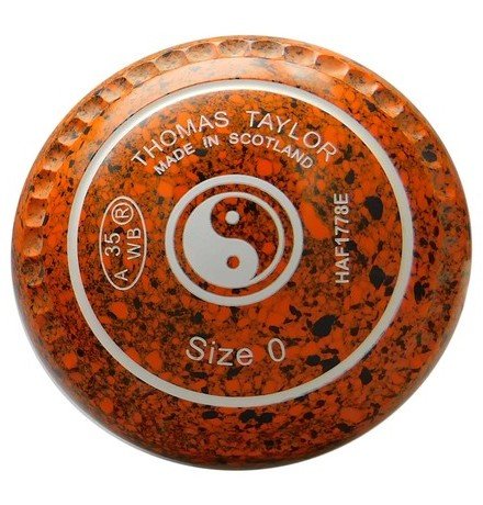 ACE  ORANGE/BLACK SIZE 0 HEAVY XTREME GRIP (J37)