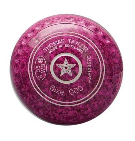 ACE RASPBERRY RIPPLE SIZE 000 HEAVY PROGRIP (L49)