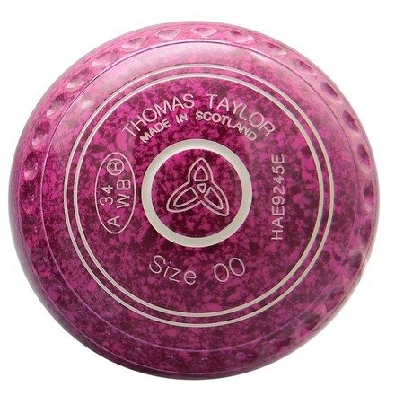 ACE RASPBERRY RIPPLE SIZE 00 HEAVY PROGRIP (X28) Taylor | Taylor Bowls ...