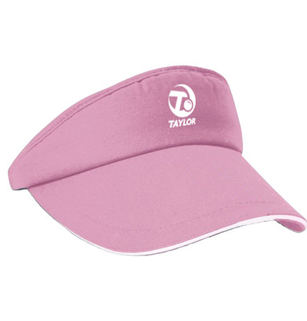 Taylor Bowls Adjustable Visor - PINK