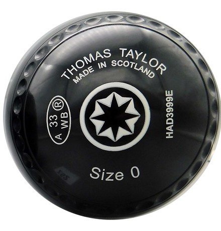 TAYLOR TORQUE BLACK SIZE 0 HEAVY PROGRIP (Z52)