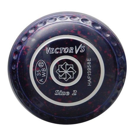 VECTOR BLACK GRAPE SIZE 2 HEAVY PROGRIP (N68)