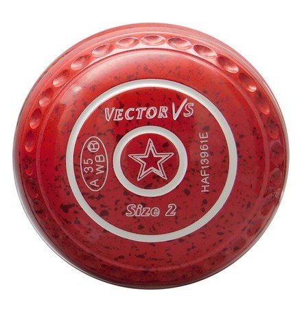 VECTOR CHERRY RED SIZE 2 HEAVY PROGRIP (N65)