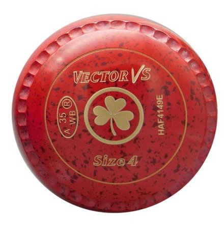 VECTOR VS CHERRY RED SIZE 4 HEAVY XTREME GRIP (P76)