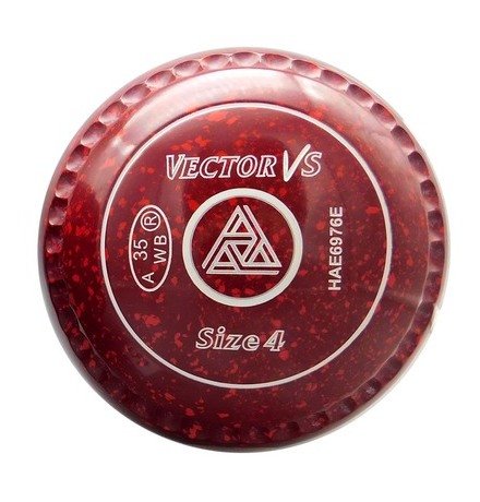 VECTOR VS MAROON/RED SIZE 4 HEAVY XTREME GRIP (C86)