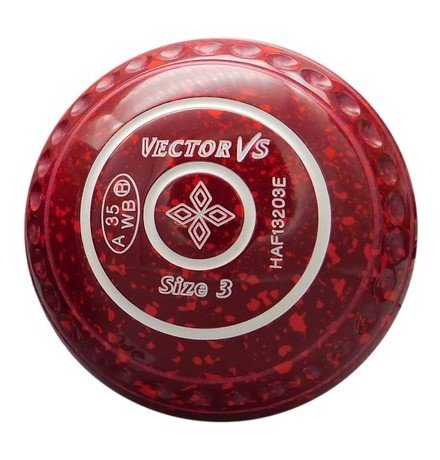 VECTOR VS VELVET RED SIZE 3 HEAVY PROGRIP (J96)