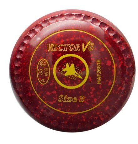VECTOR VS VELVET RED SIZE 3 HEAVY XTREME GRIP (L20)