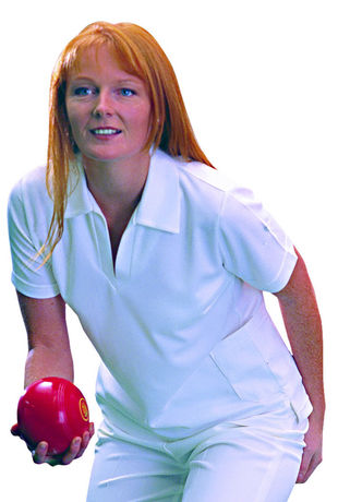 Ladies Iona Sports Top - White Thumbnail
