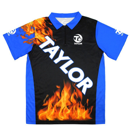 Taylor Flame Shirt Blue