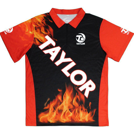 Taylor Flame Shirt Red