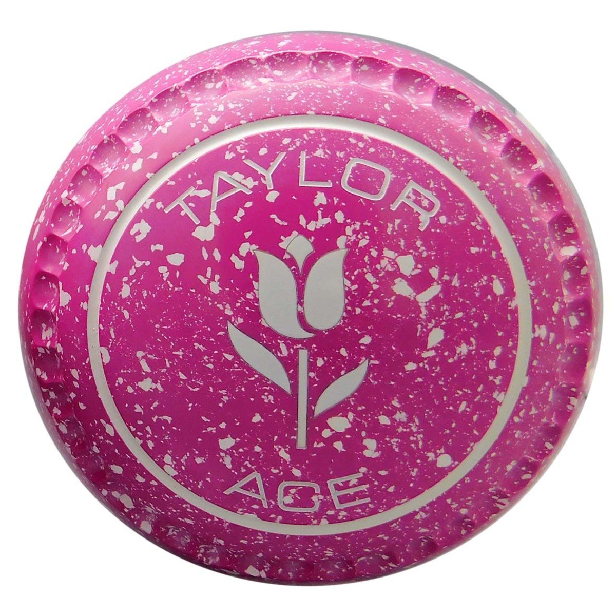 ACE PINK/WHITE SIZE 1 HEAVY XTREME GRIP (V38) Taylor | Taylor Bowls Taylor