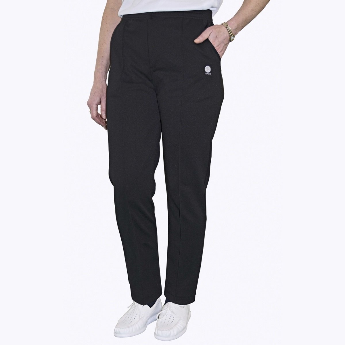 Ladies Black Sport Trousers Taylor Taylor Bowls Taylor