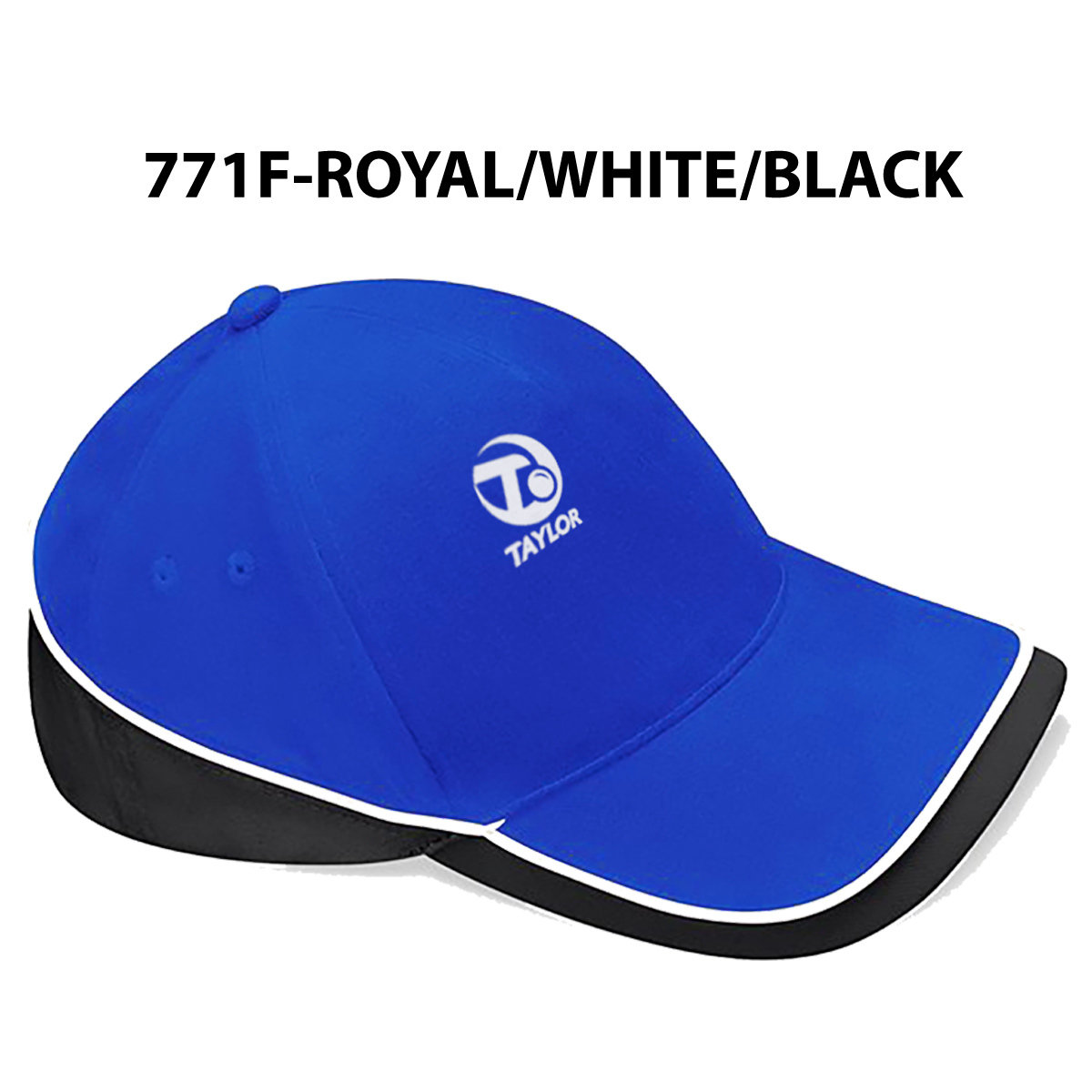 Taylor Bowls Baseball Hat - Royal/White/Black
