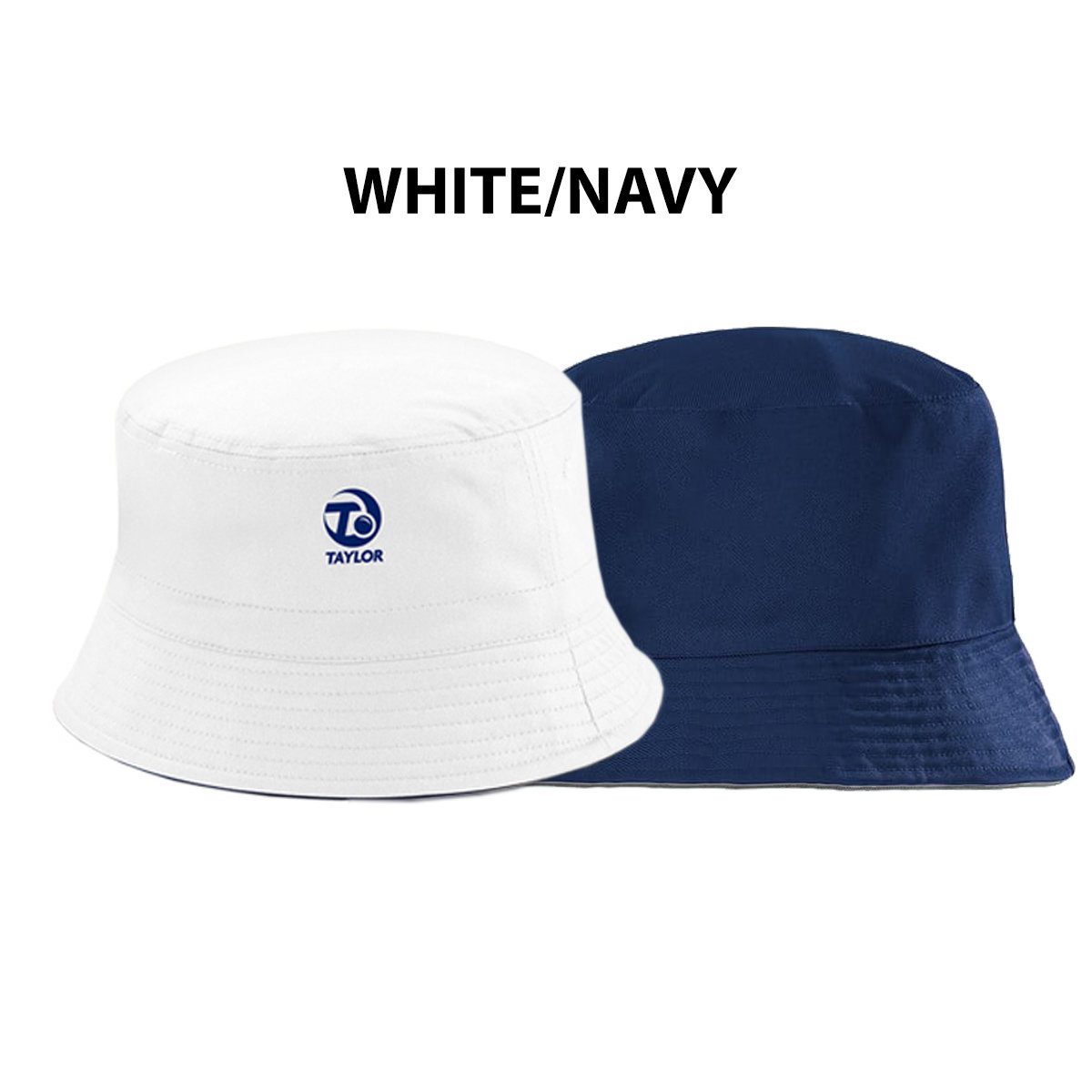 Taylor Bowls Reversible Sun Hat - WHITE/NAVY