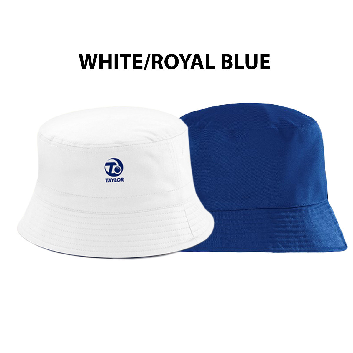 Taylor Bowls Reversible Sun Hat - WHITE/ROYAL