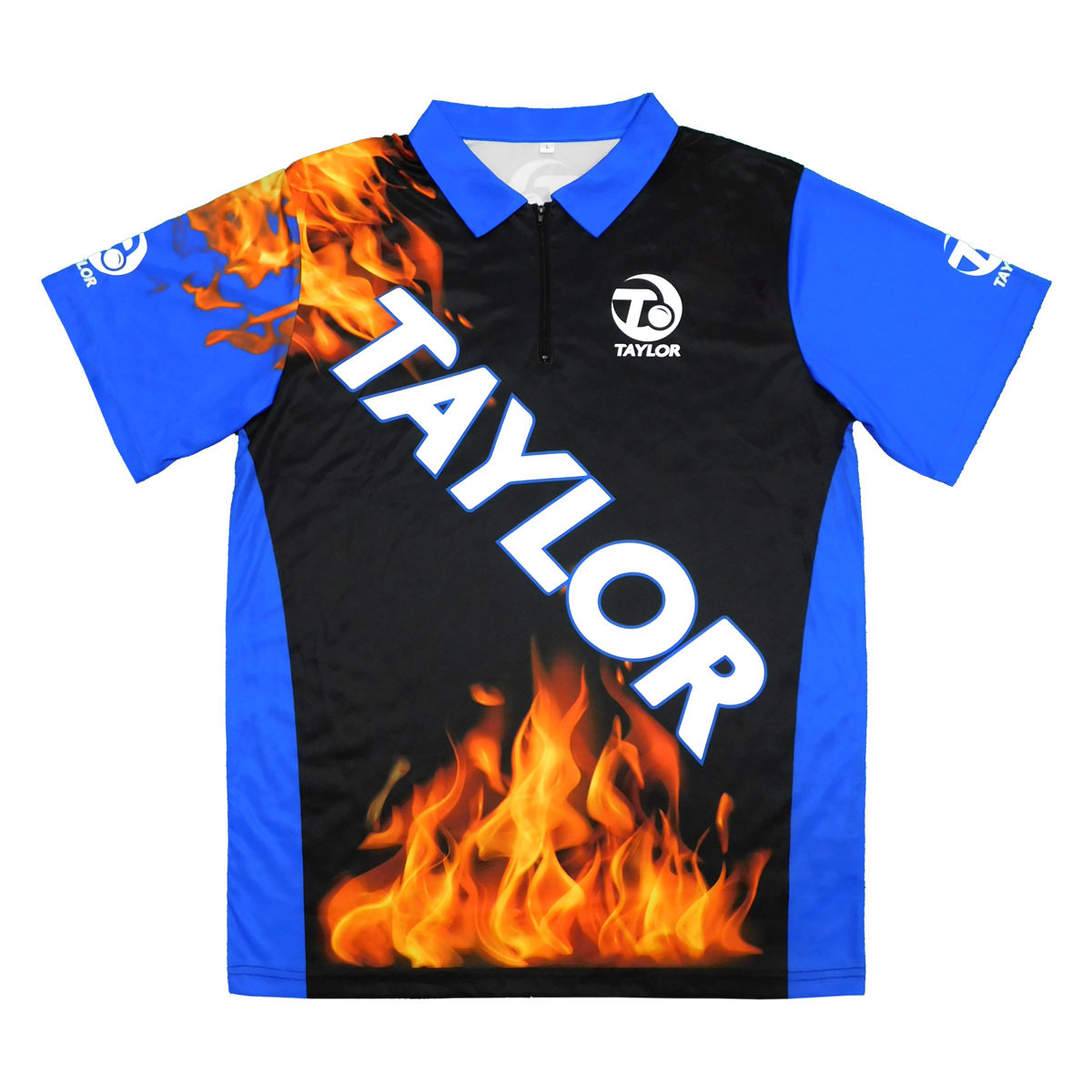 Taylor Flame Shirt Blue