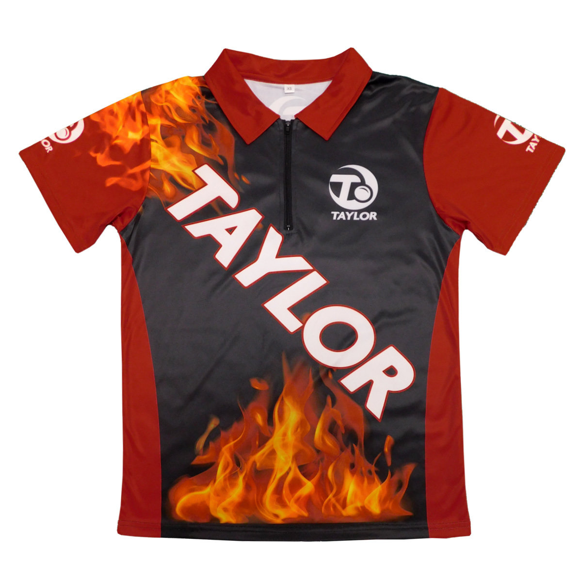 Taylor Flame Shirt Maroon